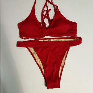 Burnt Orange Women's Bikini Set